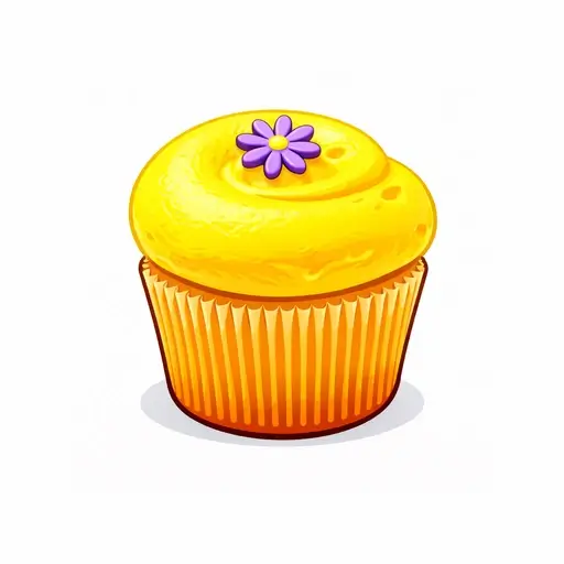 Sunshine Vanilla cupcake